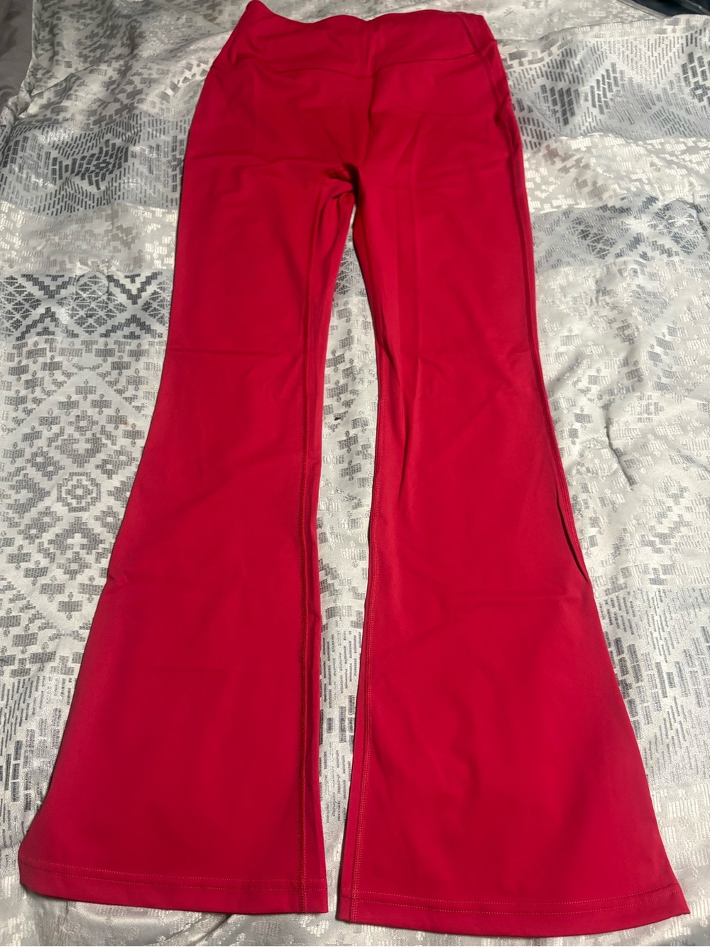 lululemon athletica Red Boot-Cut Flare Pants